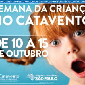 semana da criança no catavento