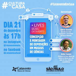 foto de dois homens com informações sobre evento