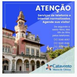informativo sobre novos agendamentos