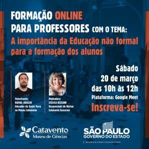 Informativo sobre formação de professores 2021