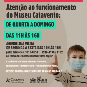 Informativo de dias e horários