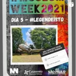 Foto do Avião do Museu