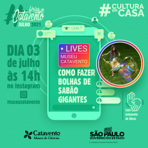 Informativo de live em 03/07