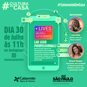 Informativo de live em 30/07