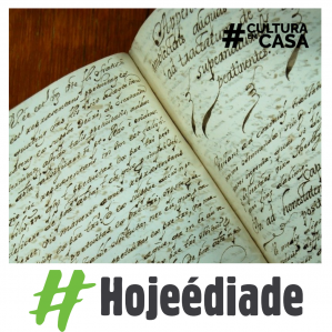 Foto de um livro aberto