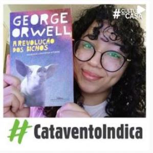 mULHER SORRINDO DEÓCULOS E A FRENTE DO ROSTO DELA A CAPA DO LIVRO