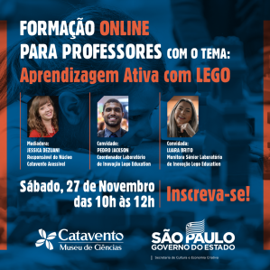 Informativo de formação de professores