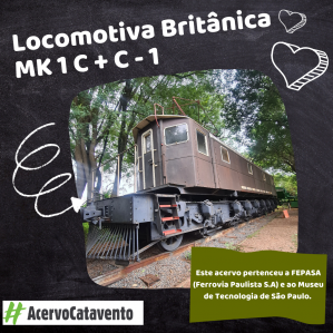 Foto da locomotiva