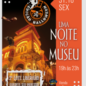 arte - Uma Noite no Museu – Especial Halloween